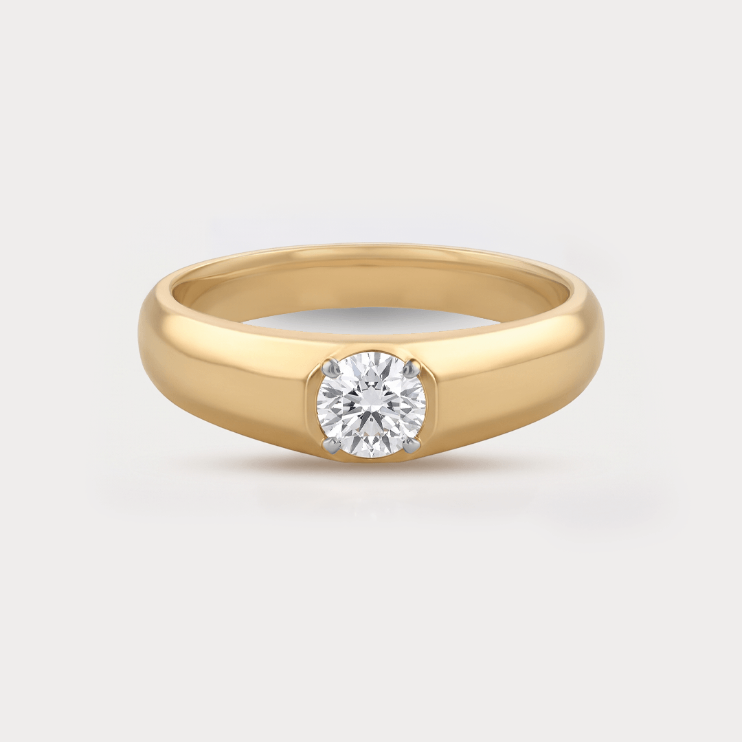 Comet Diamond Men's Ring