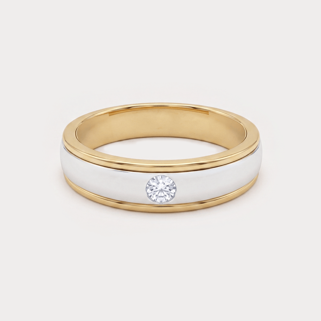 Heartline Diamond Men's Ring