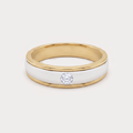 Heartline Diamond Men's Ring