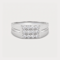 Polar Star Diamond Men's Ring