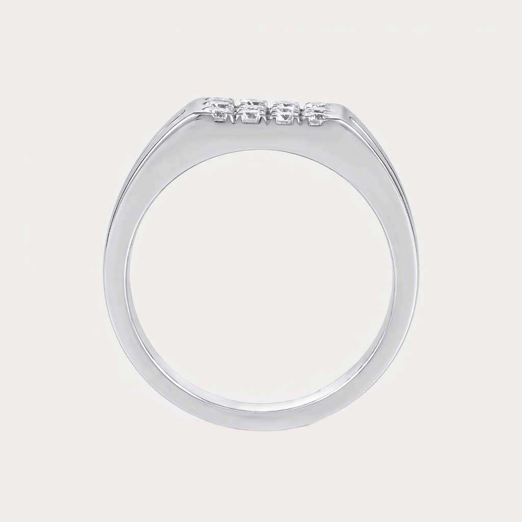 Polar Star Diamond Men's Ring