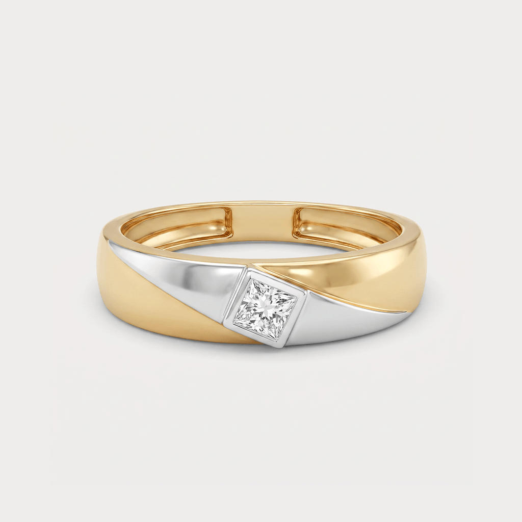 Winter Solstice Diamond Men's Ring