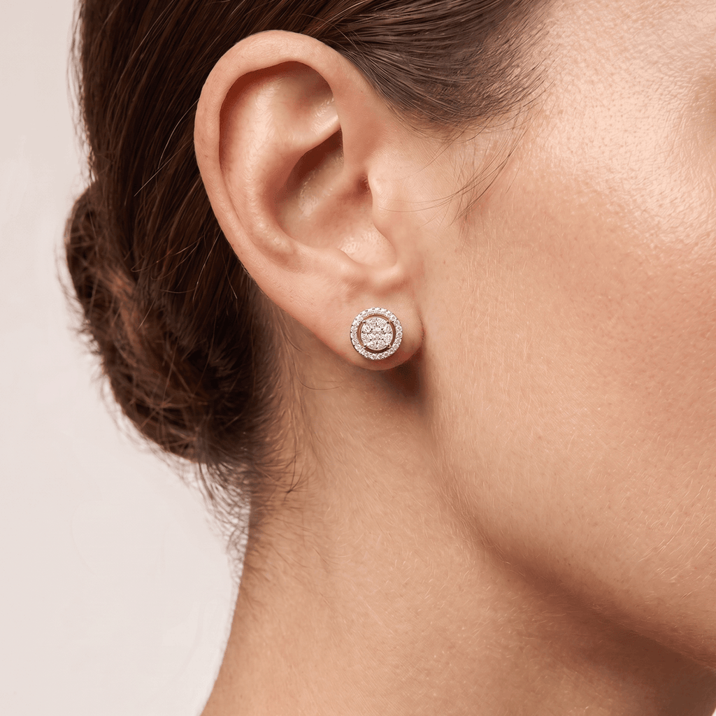Regal Spark Diamond Earrings