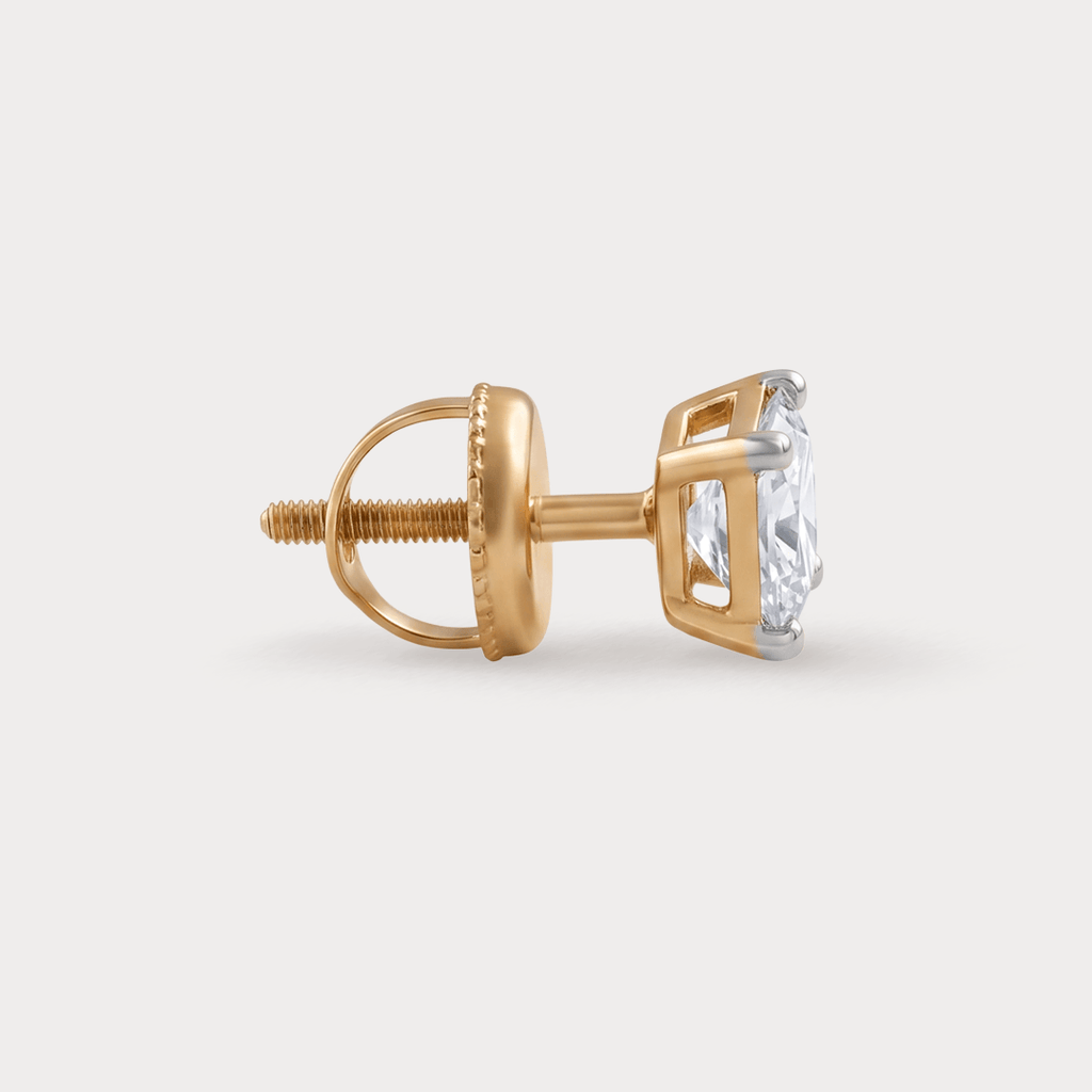 Breezy Mini-Solitaire Diamond Studs