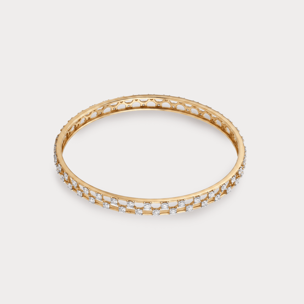 Emberlight Diamond Bangle