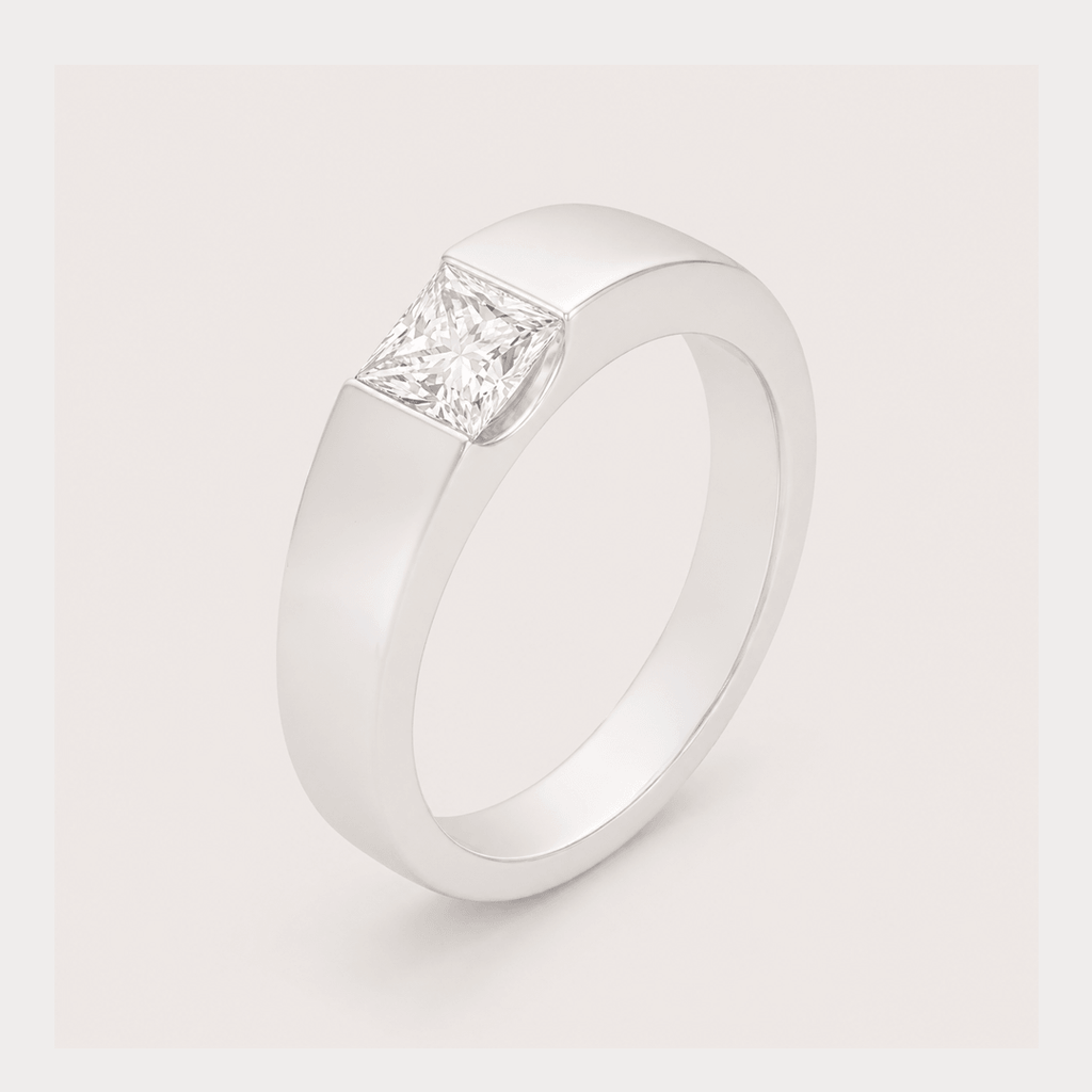 Summer Solstice Diamond Men's Ring