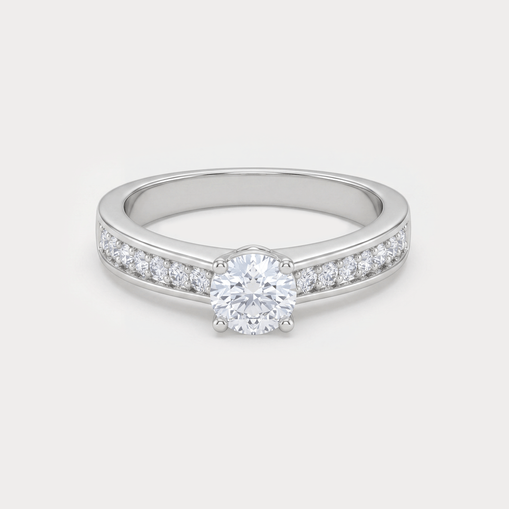 Floraison Cluster Diamond Ring