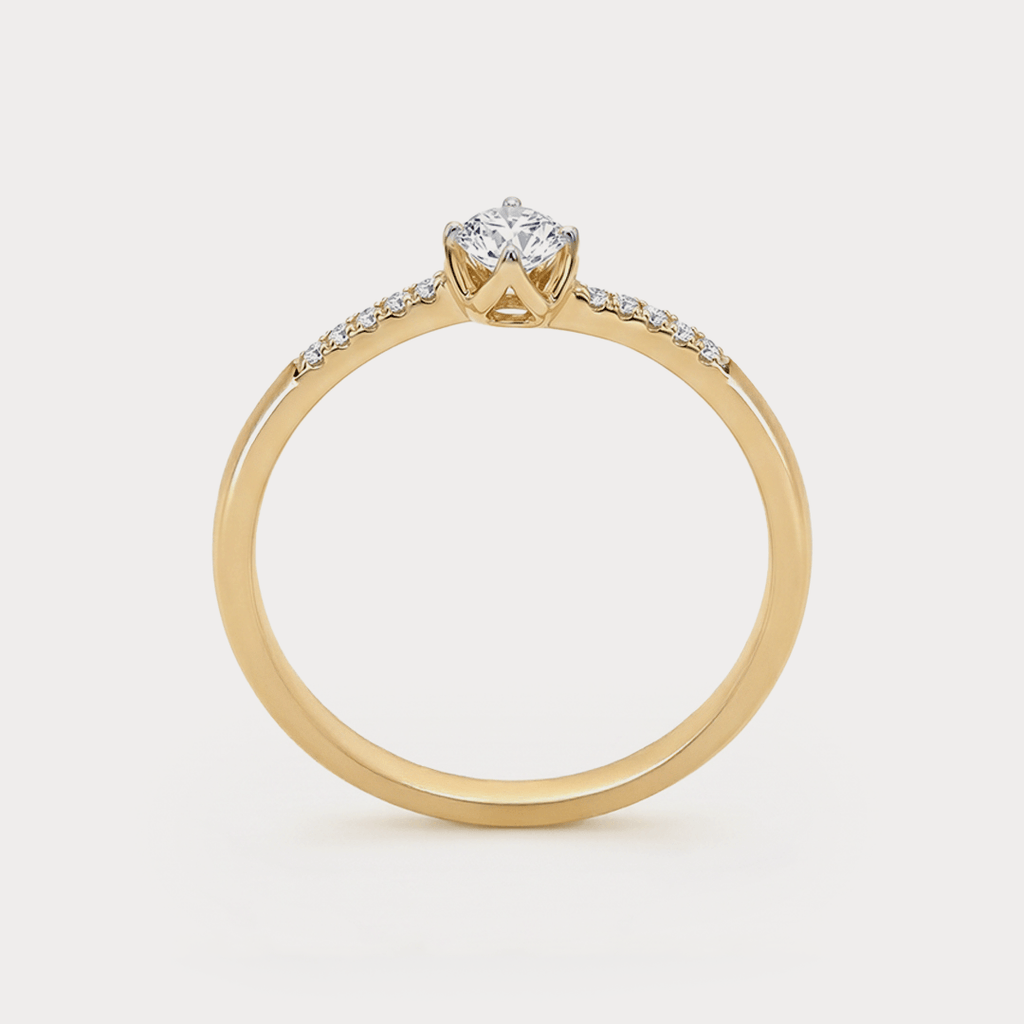 Perla Diamond Ring