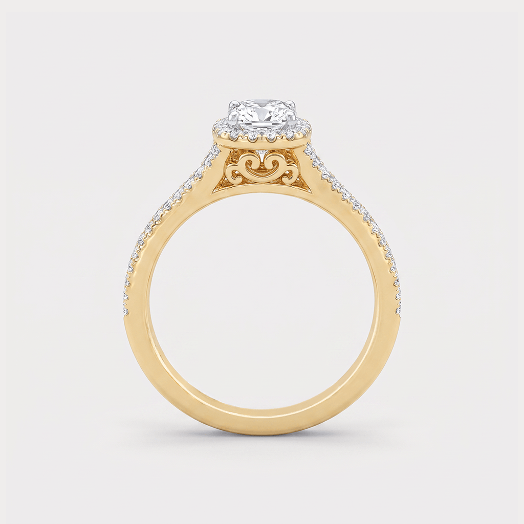 Scintilla Mini Solitaire Diamond Ring