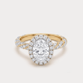 Précieux Solitaire Diamond Ring