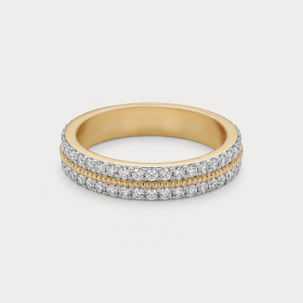 Circle Diamond Ring