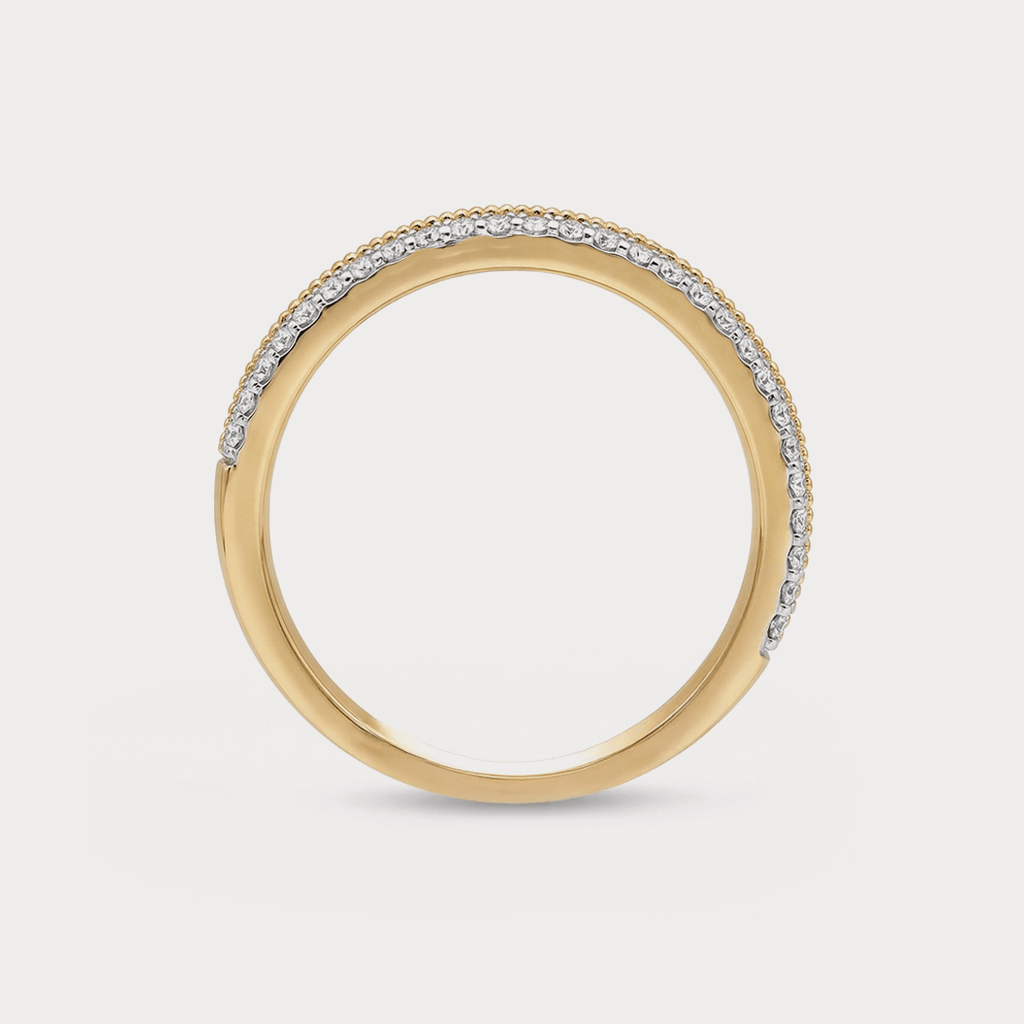 Circle Diamond Ring