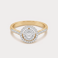 Fioritura Cluster Diamond Ring