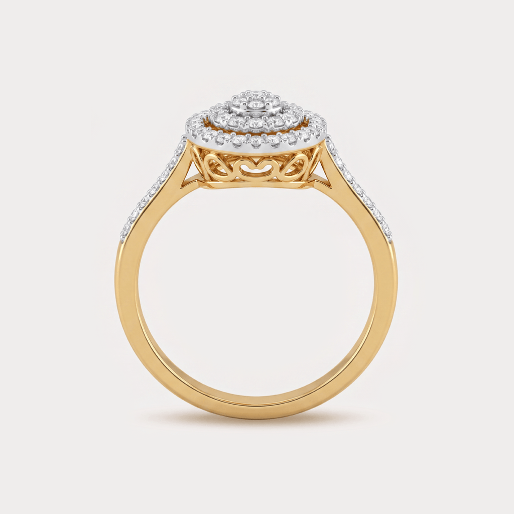 Fioritura Cluster Diamond Ring
