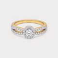 Breathtaking Light Weight Diamond Ring