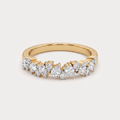 Gilded Bands Diamond Ring