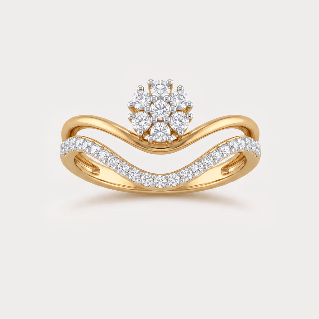 Floraison Floral Nakshatra Diamond Ring