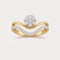 Floraison Floral Nakshatra Diamond Ring