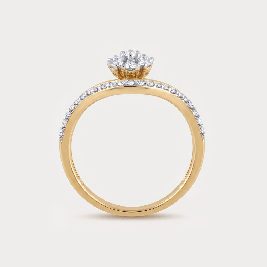 Floraison Floral Nakshatra Diamond Ring