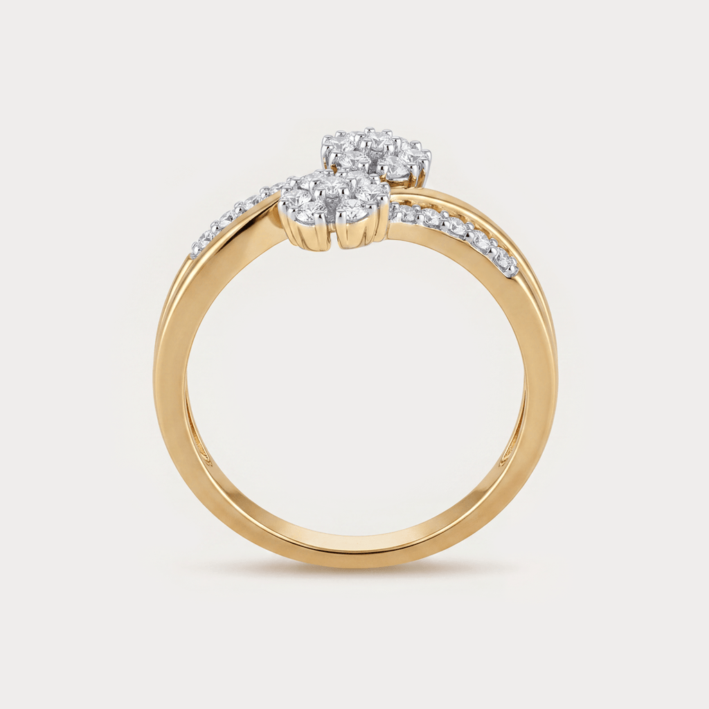 Prairie Floral Nakshatra Diamond Ring