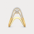 Clasp Diamond Ring