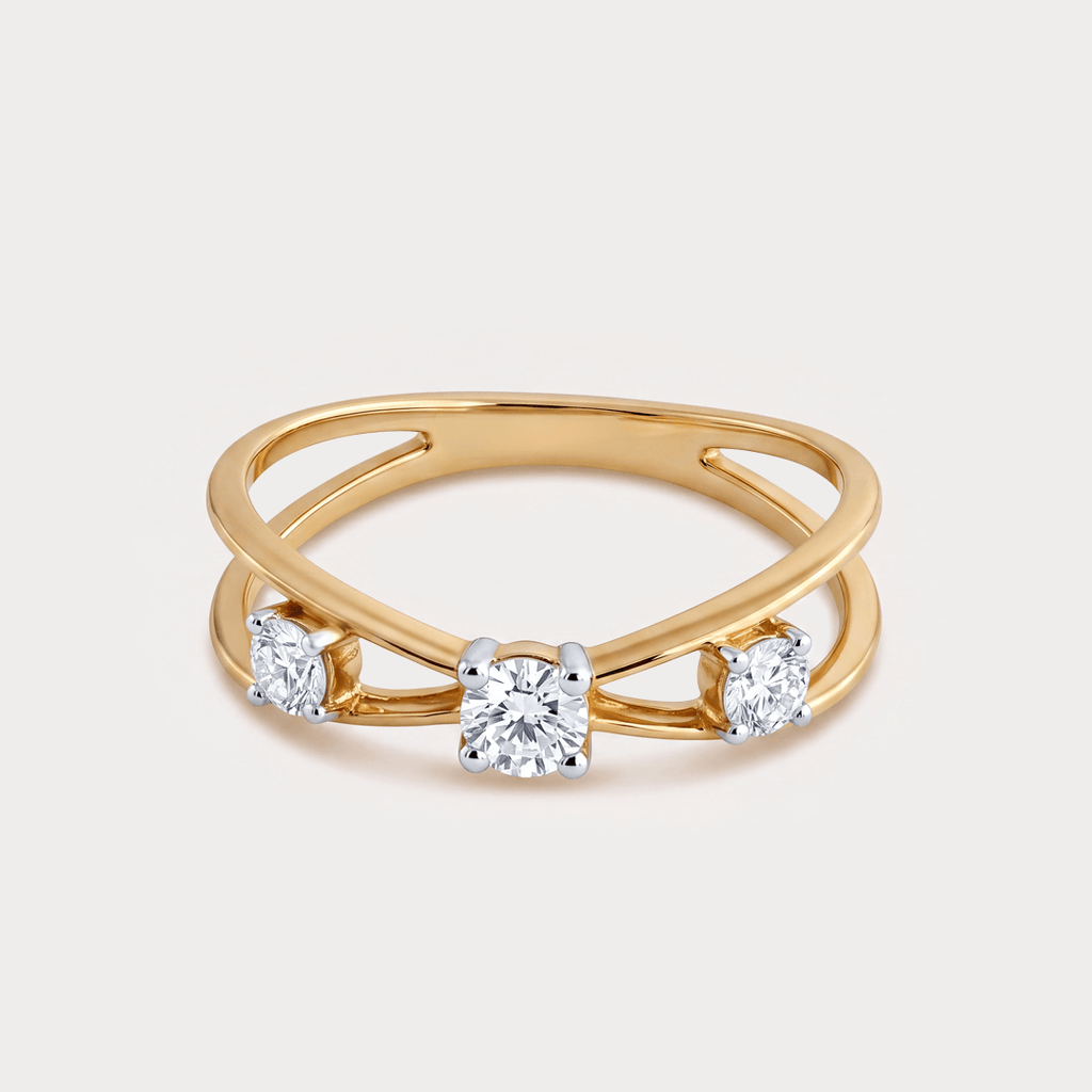Gossamer Light Weight Diamond Ring