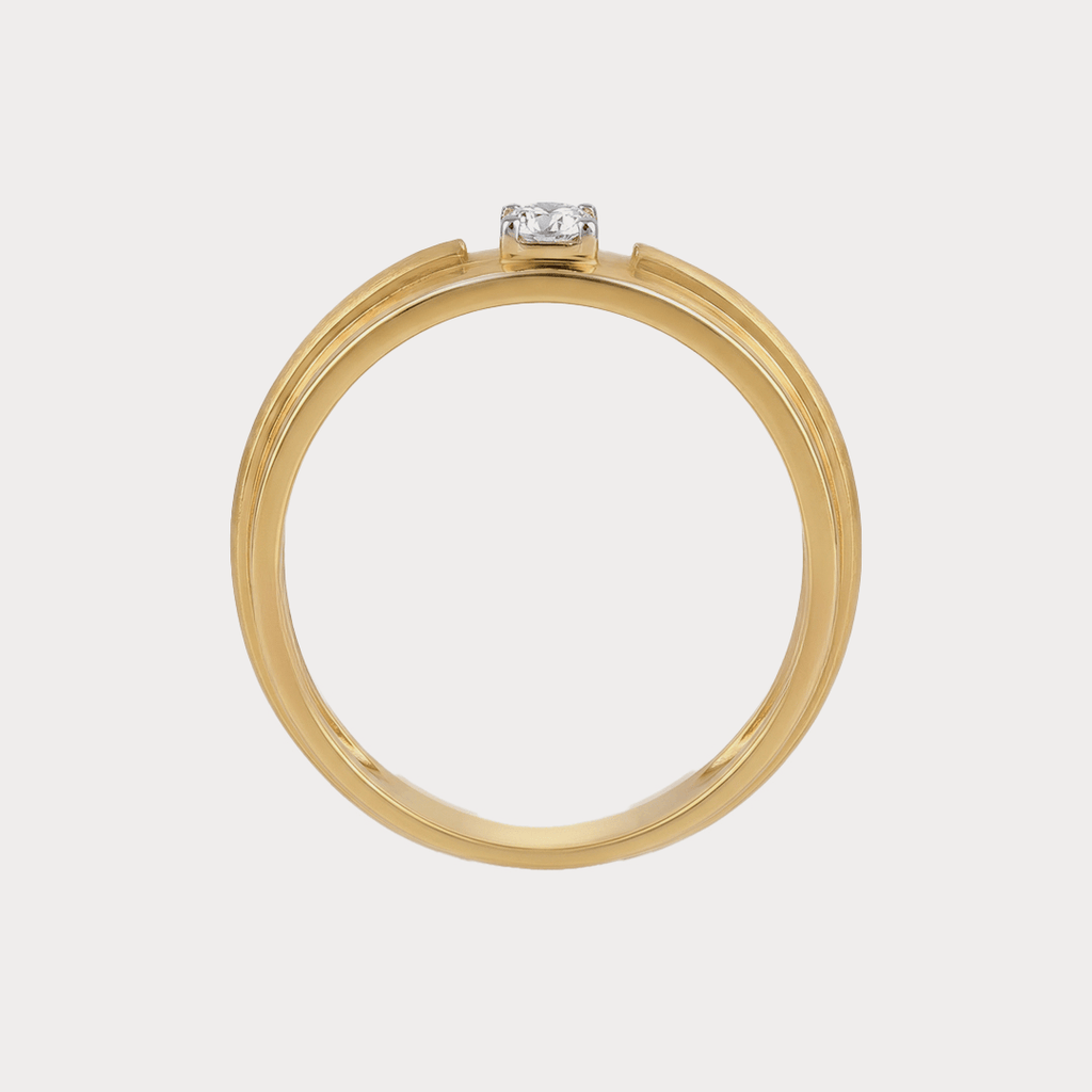 Obsidian Diamond Ring