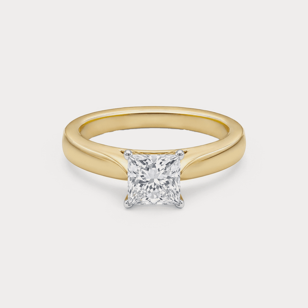 Flush Diamond Ring