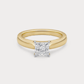 Flush Diamond Ring