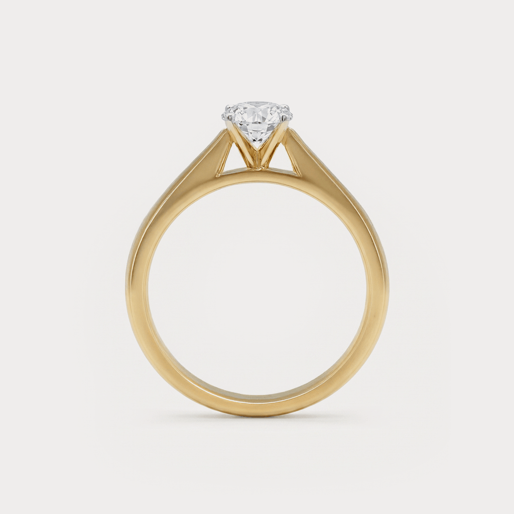 Flush Diamond Ring