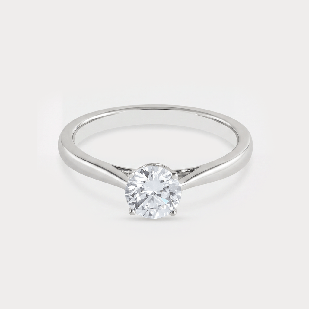 Brume Mini-Solitaire Diamond Ring