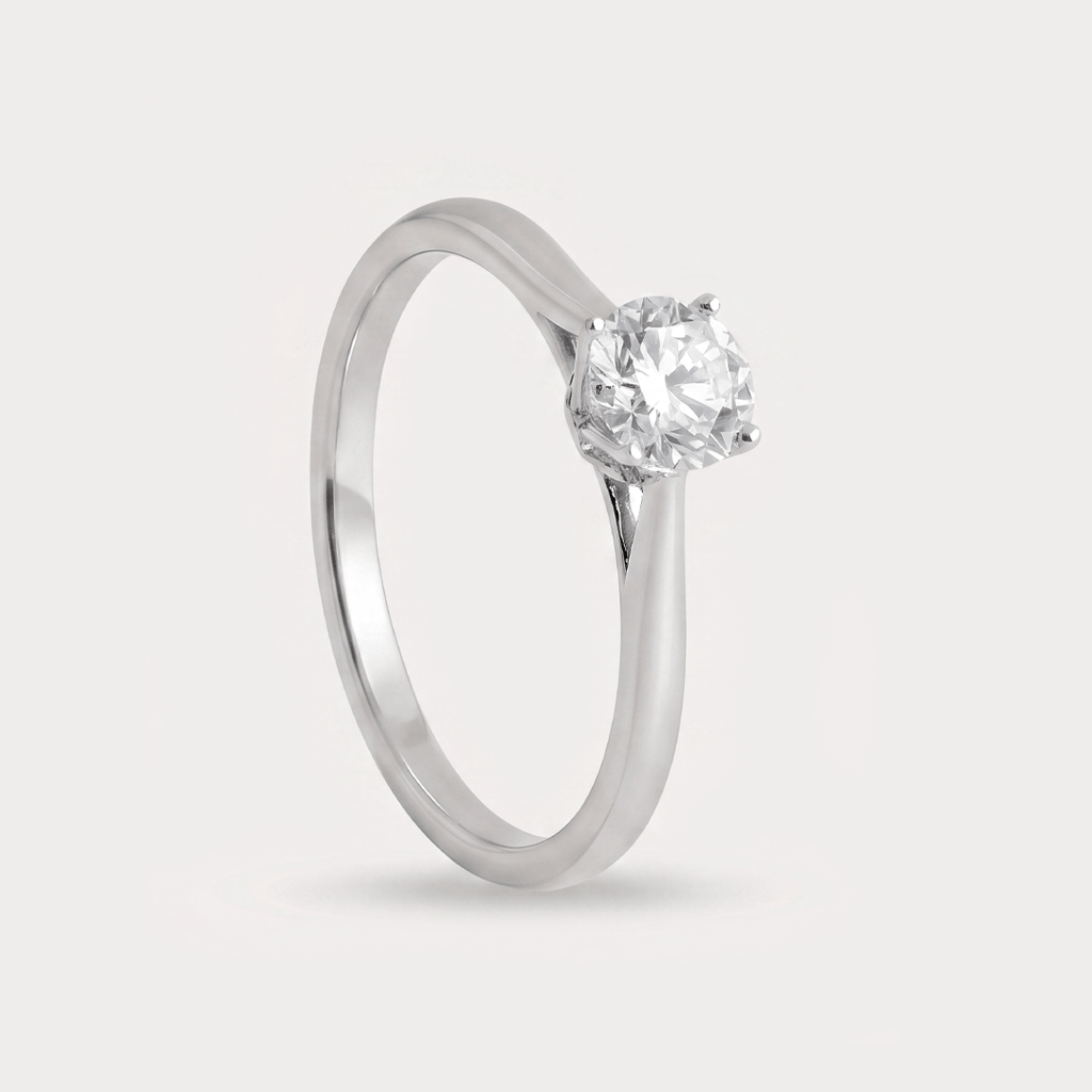 Brume Mini-Solitaire Diamond Ring