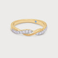 Interlace Diamond Band