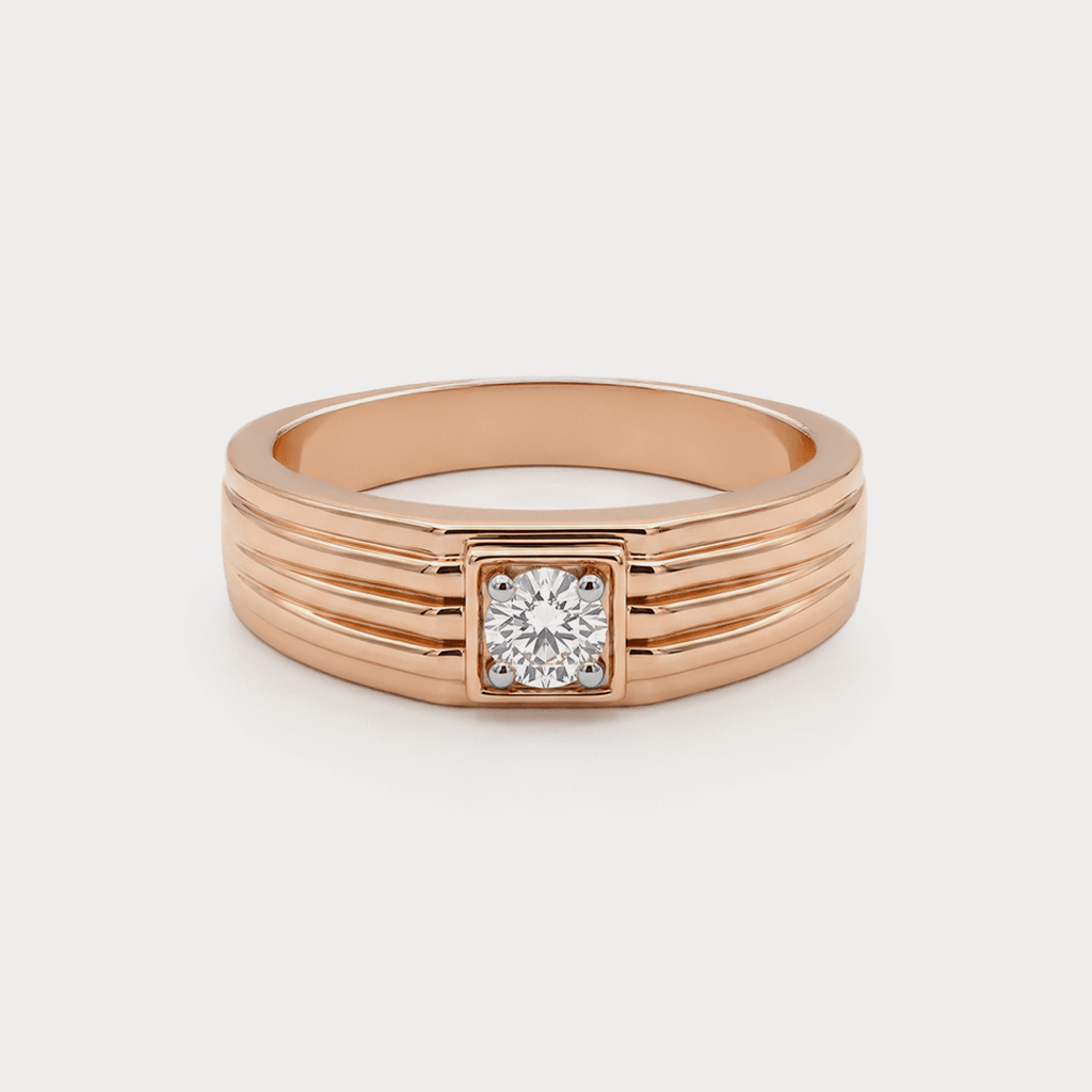 Basalt Diamond Ring