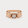 Basalt Diamond Ring