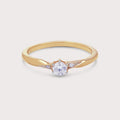 Aura Solitaire Diamond Ring