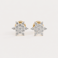 Dahlia Stars & Flowers Diamond Earrings