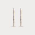 Belovedly Diamond Hoop Earrings