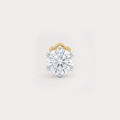 Single Spark Stud Diamond Nose Pin
