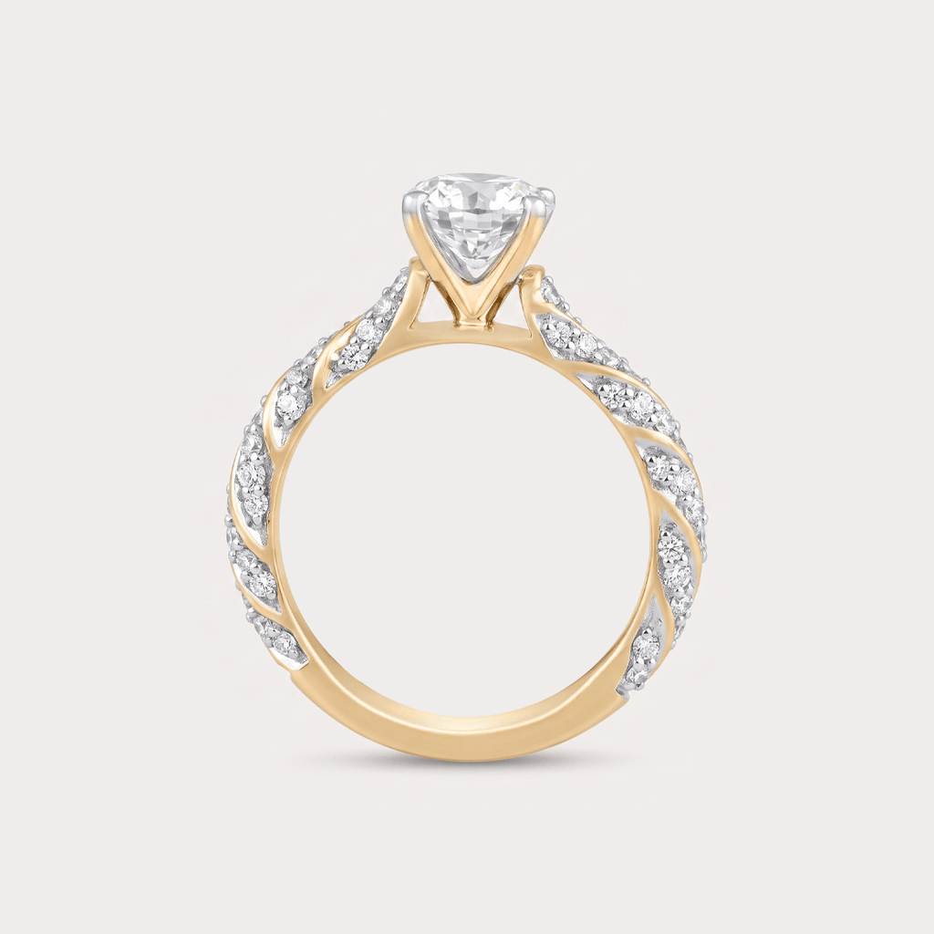 Falcon Solitaire Diamond Ring