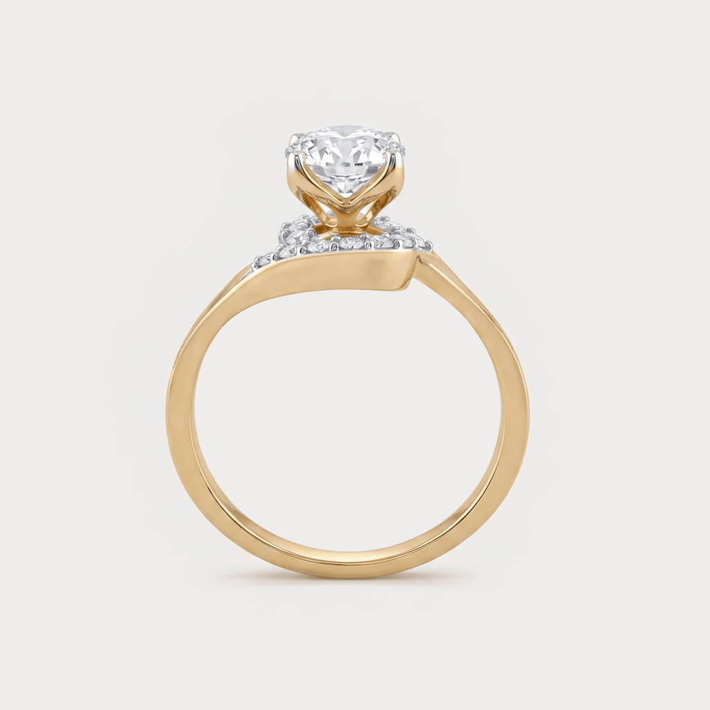 Lustro Extra Brilliant Solitaire Diamond Ring