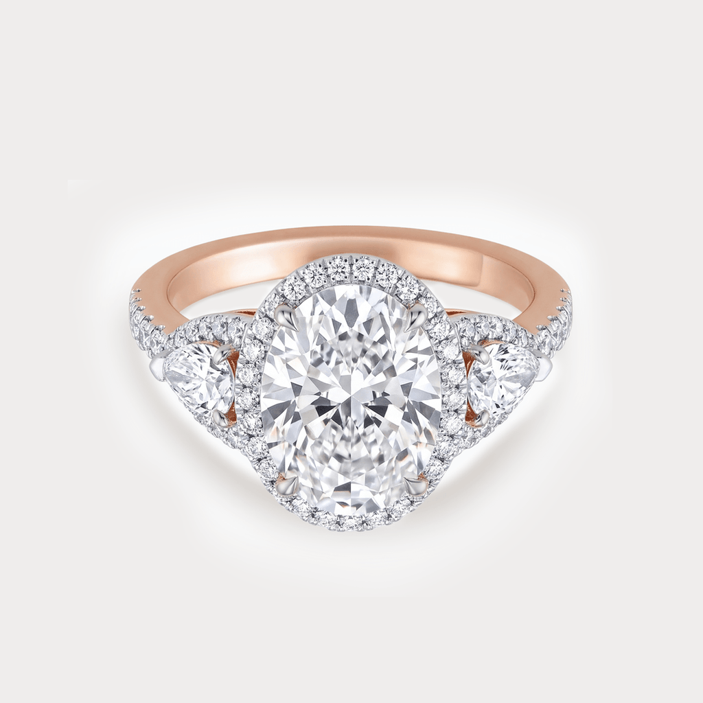 Opulent Glow Blanc Diamond Cocktail Ring
