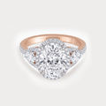 Opulent Glow Blanc Diamond Cocktail Ring
