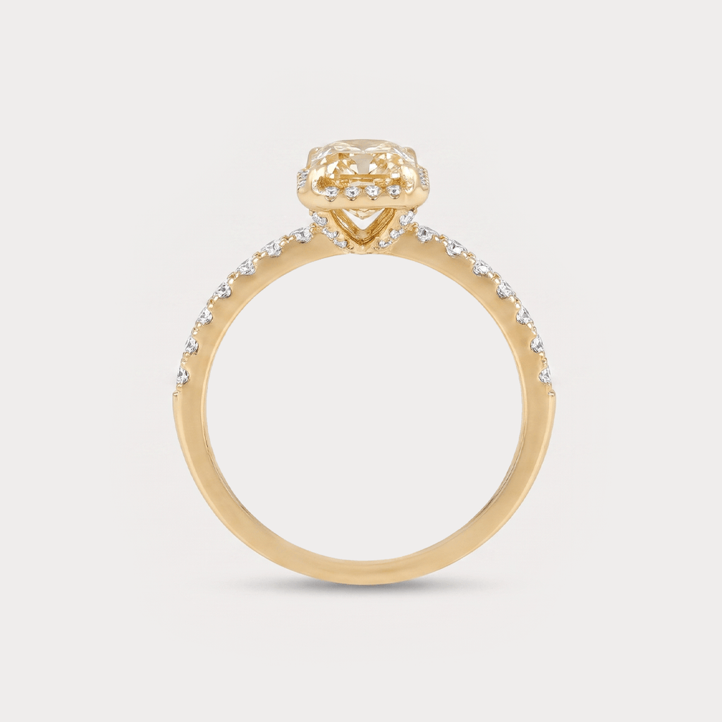 Dove Solitaire Diamond Ring