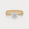 Tinge Diamond Ring