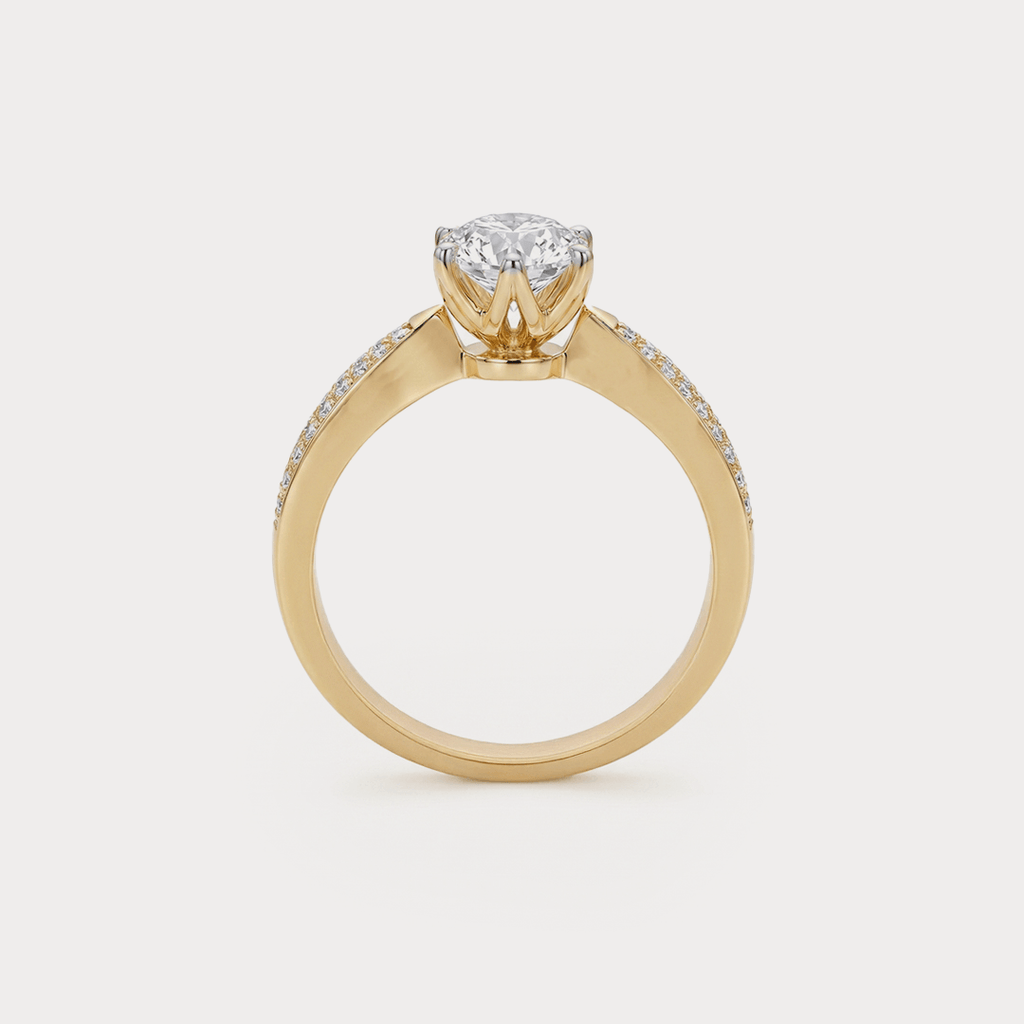 Tinge Diamond Ring