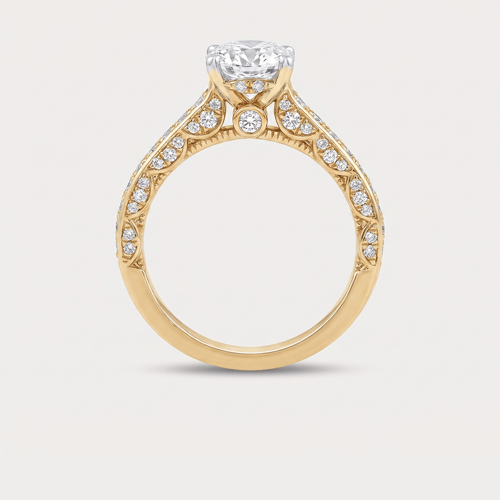 True Devotion Solitaire Diamond Ring