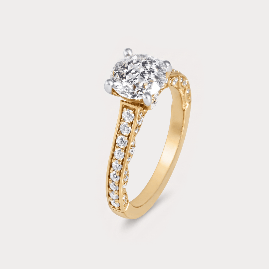 Glade Solitaire Diamond Ring