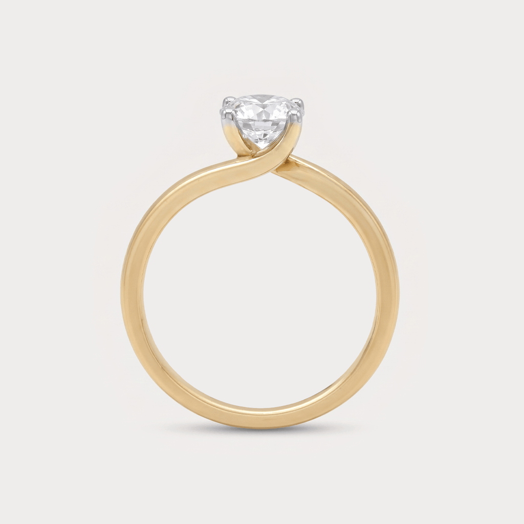 Sonnet Solitaire Diamond Ring