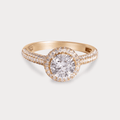 Cadence Solitaire Diamond Ring